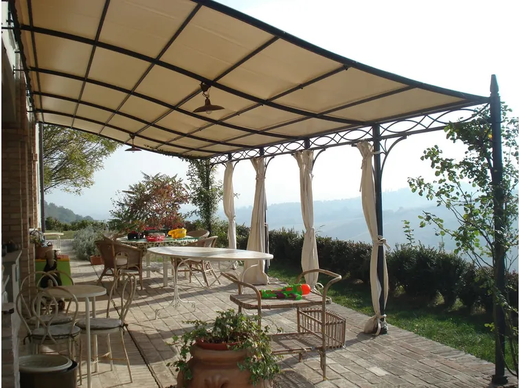 pergolato in ferro