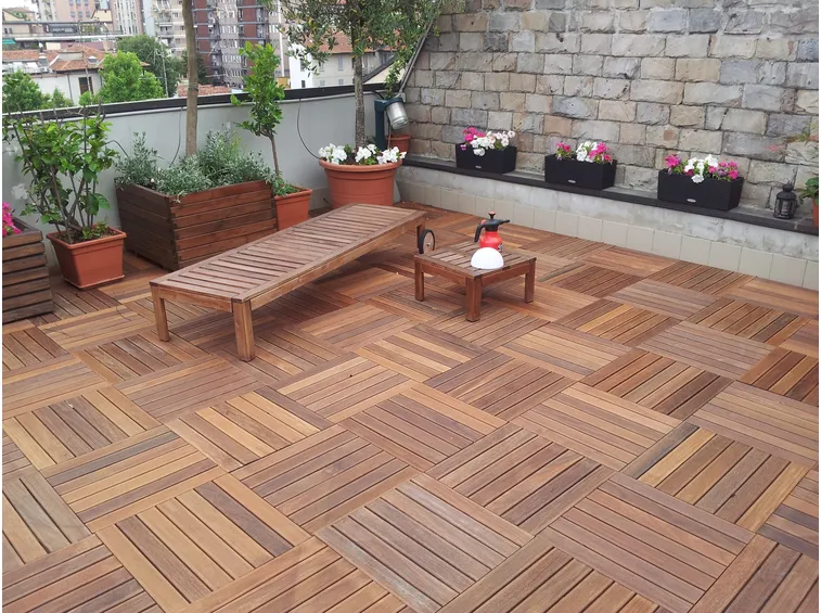 Terrazzi in legno