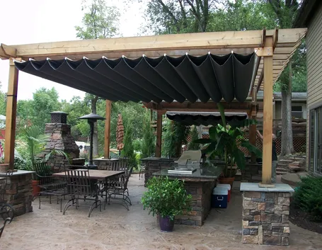 Pergola in legno