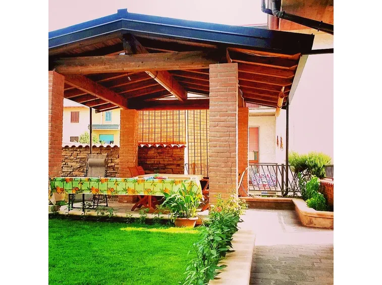 Veranda in legno