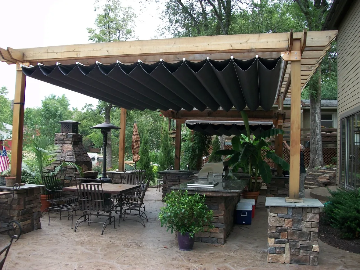 Pergola in legno