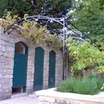 tettoia in ferro battuto