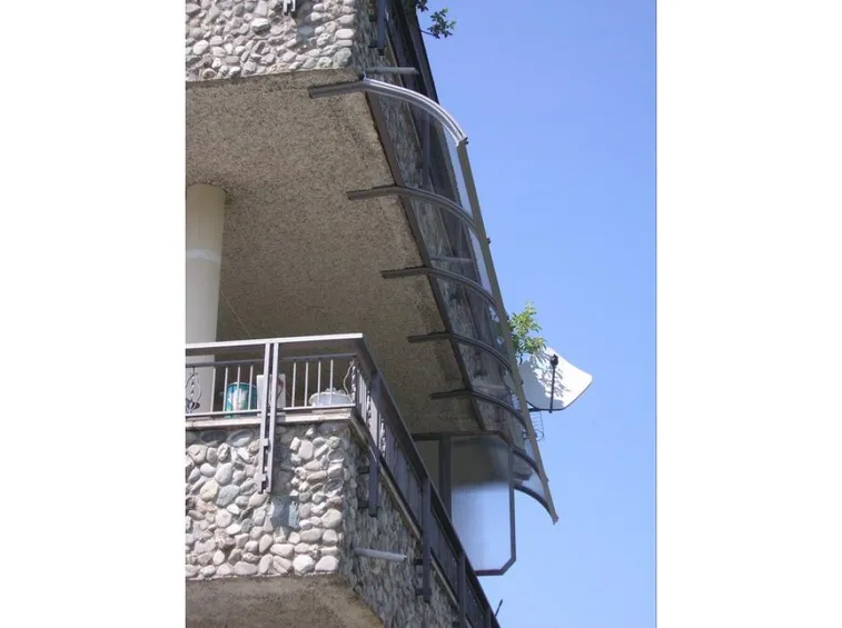 Pensilina per balcone