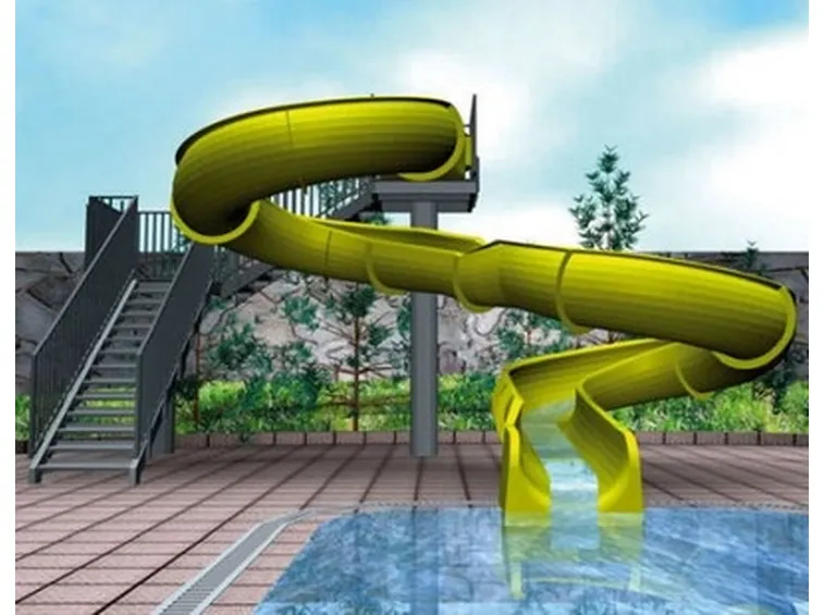 scivolo da piscina