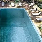 piscina in acciaio