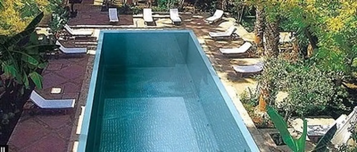 piscina in acciaio