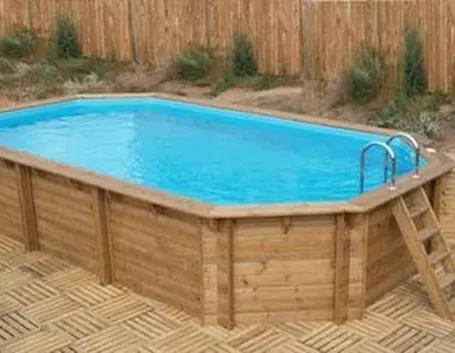 piscina in legno