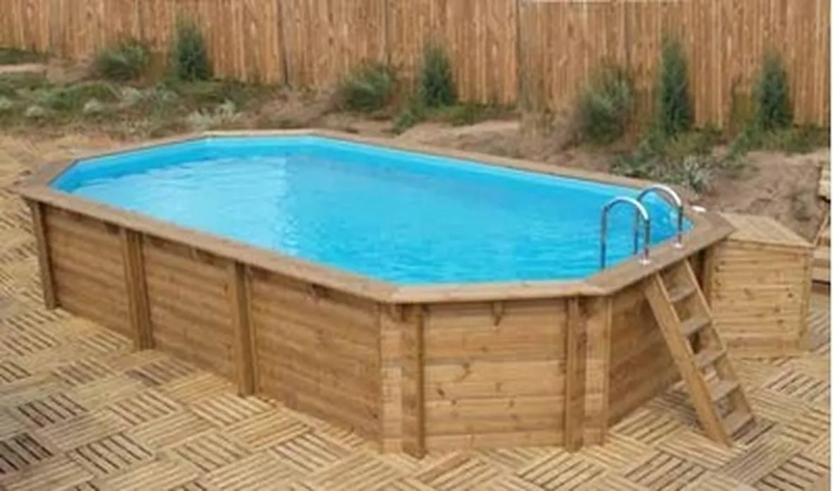 piscina in legno