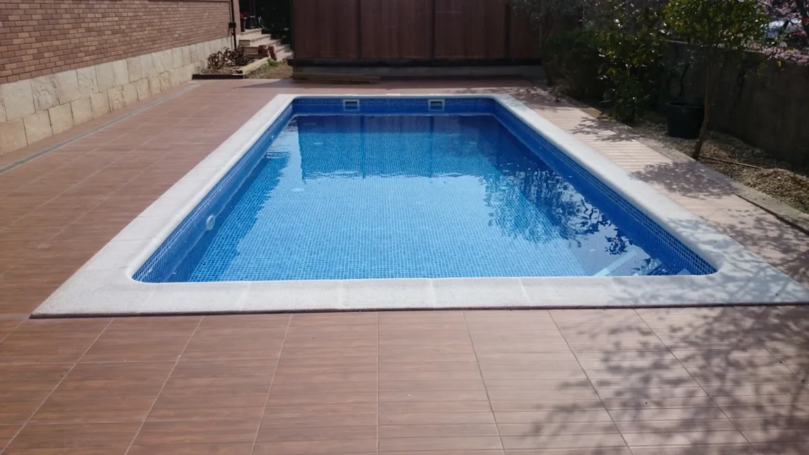 piscina in muratura