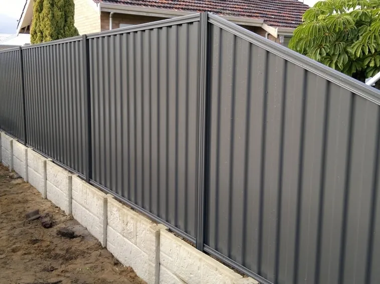 recinzione prefabbricate in metallo