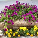 fioriera da giardino in pietra
