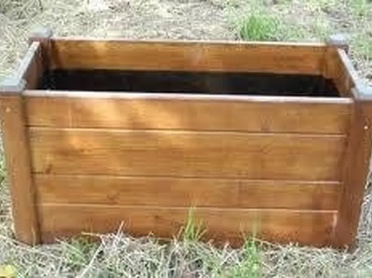 Fioriere in legno