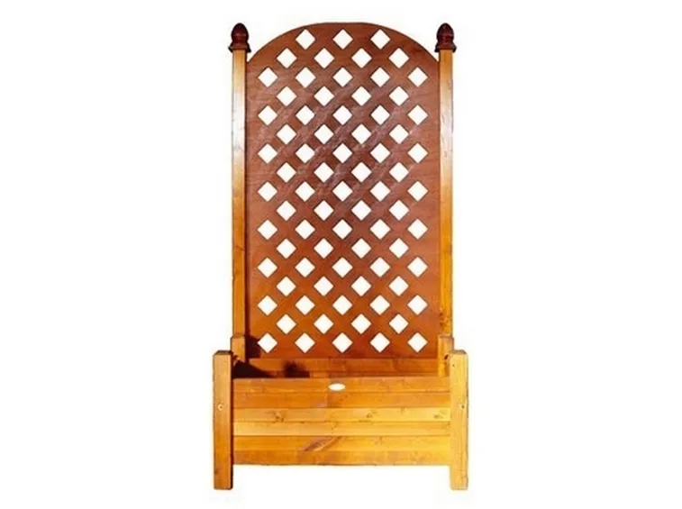 fioriera in legno