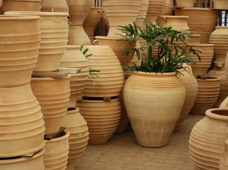 Fioriere in terracotta