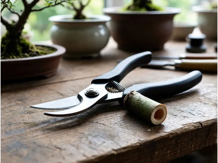 Caratteristiche della pinza concava per bonsai