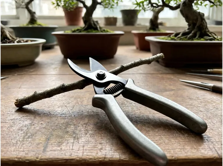 Come usare la pinza concava per bonsai