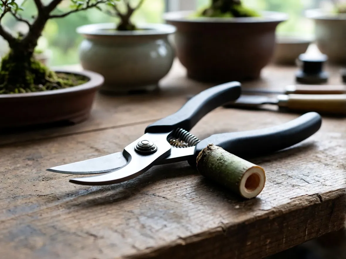 Caratteristiche della pinza concava per bonsai