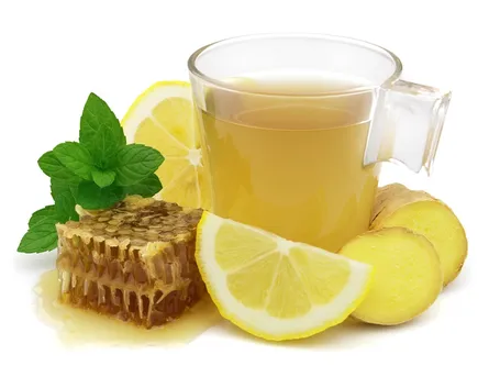 tazza d'infuso di zenzero