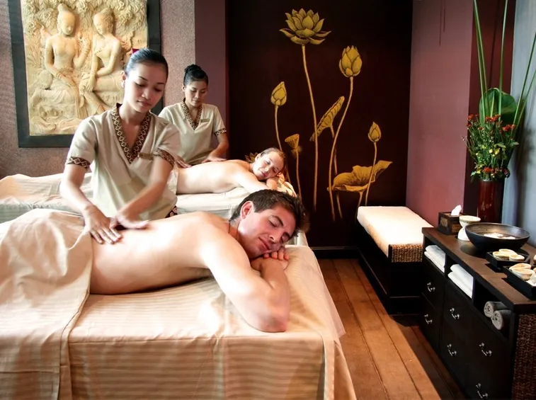 Massaggio con aromaterapia