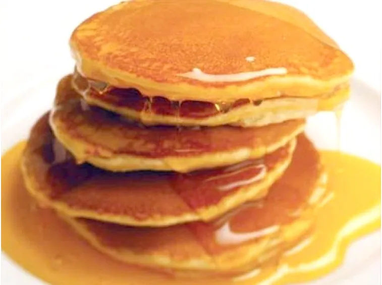 pancakes con sciroppo d'acero