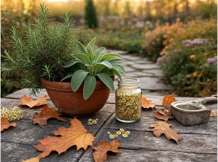 Quali erbe del giardino raccogliere per le tisane autunnali