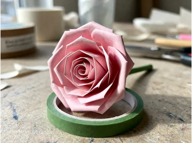 Come fare rosa di carta