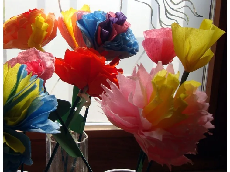 Come fare fiori di carta tecniche