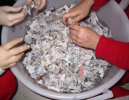 Tecniche di lavorazione della carta pesta