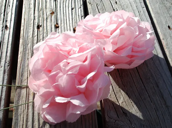 Come realizzare fiori di carta crespa