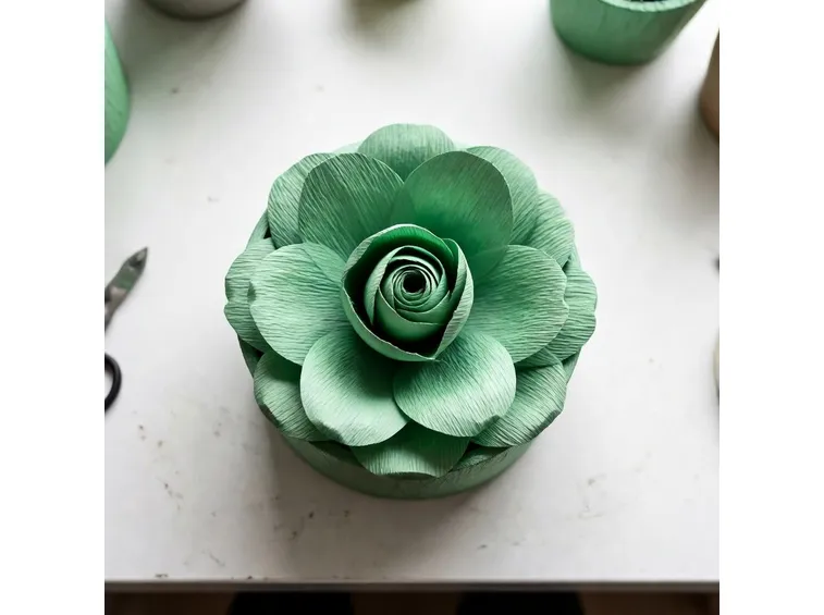 Fiore di carta velina