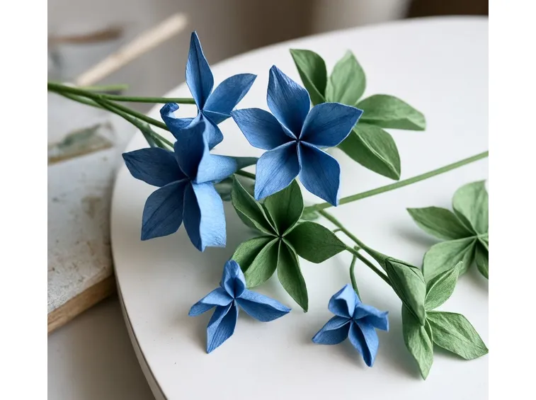 fiori con velina