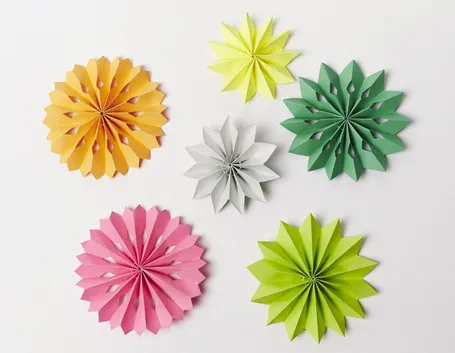 fiori carta pesta