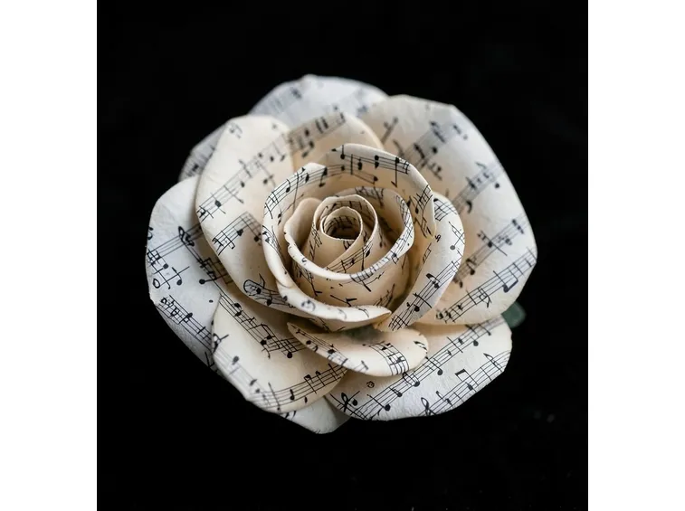 La nostra rosa di carta
