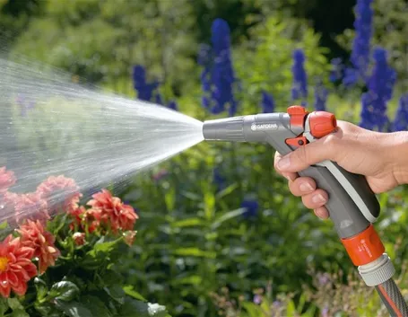 Irrigazione fiori orientali