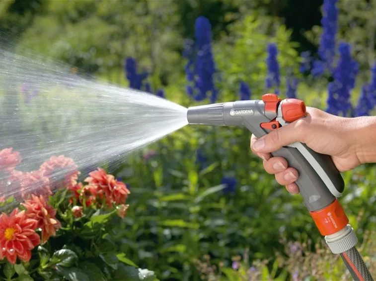 Irrigazione fiori orientali