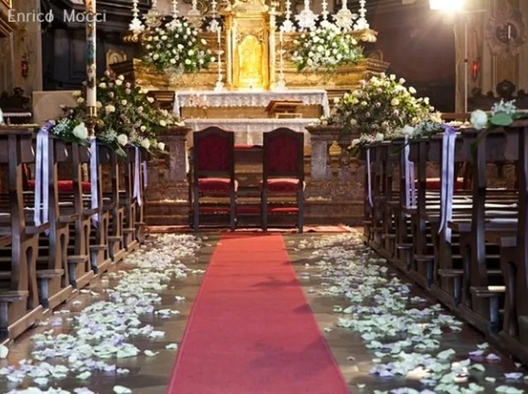 Esempio di addobbo floreale