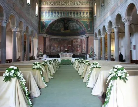 Idee addobbi floreali per matrimonio