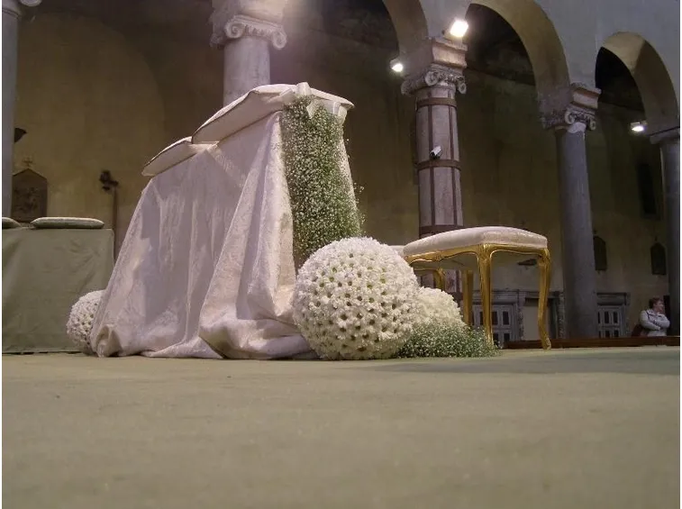 Addobbi floreali per matrimoni realizzati con stile