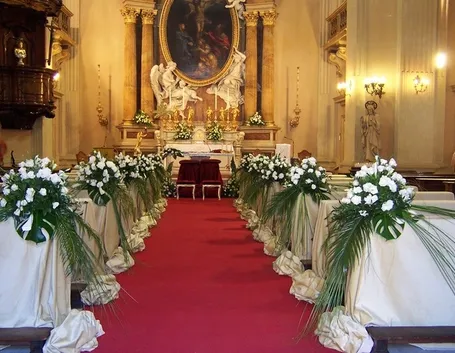 Addobbi per matrimonio in chiesa