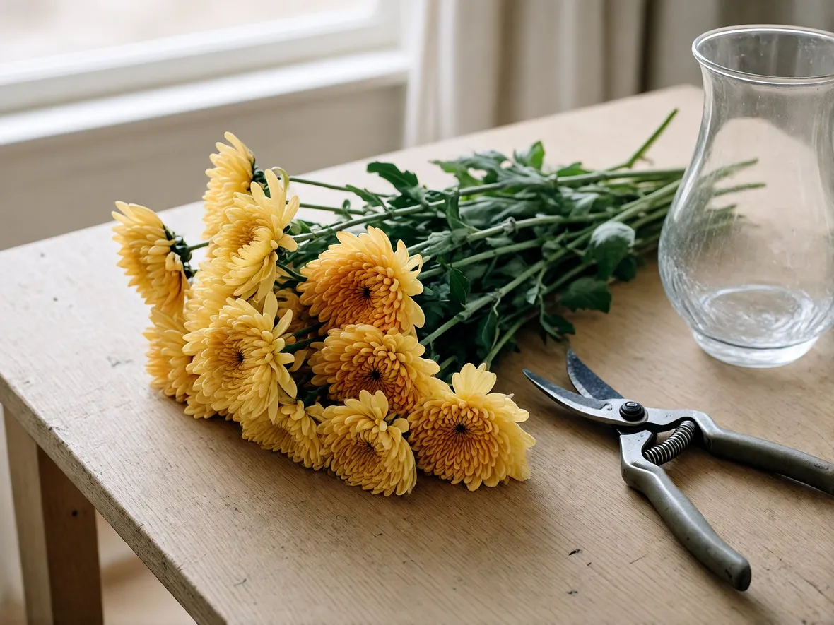Scegliere bene il mazzo: steli sodi e fiori non ancora del tutto aperti