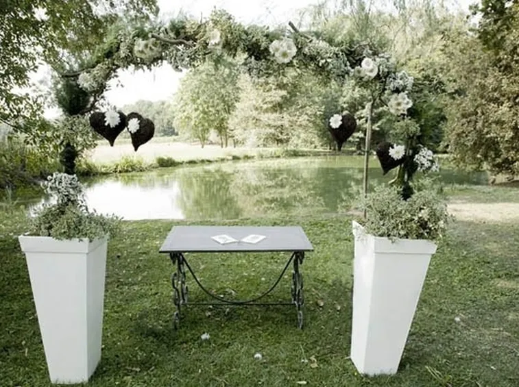 matrimonio chic in un giardino