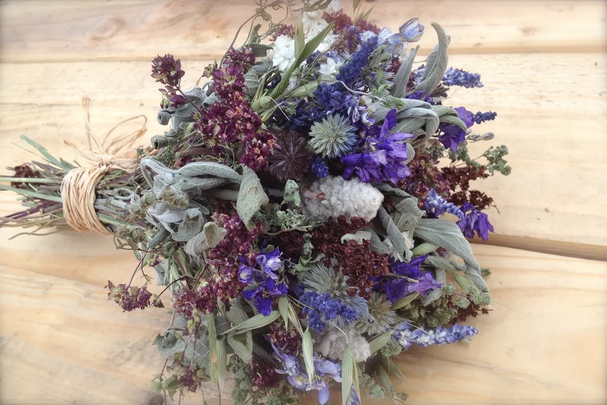 bouquet fiori secchi