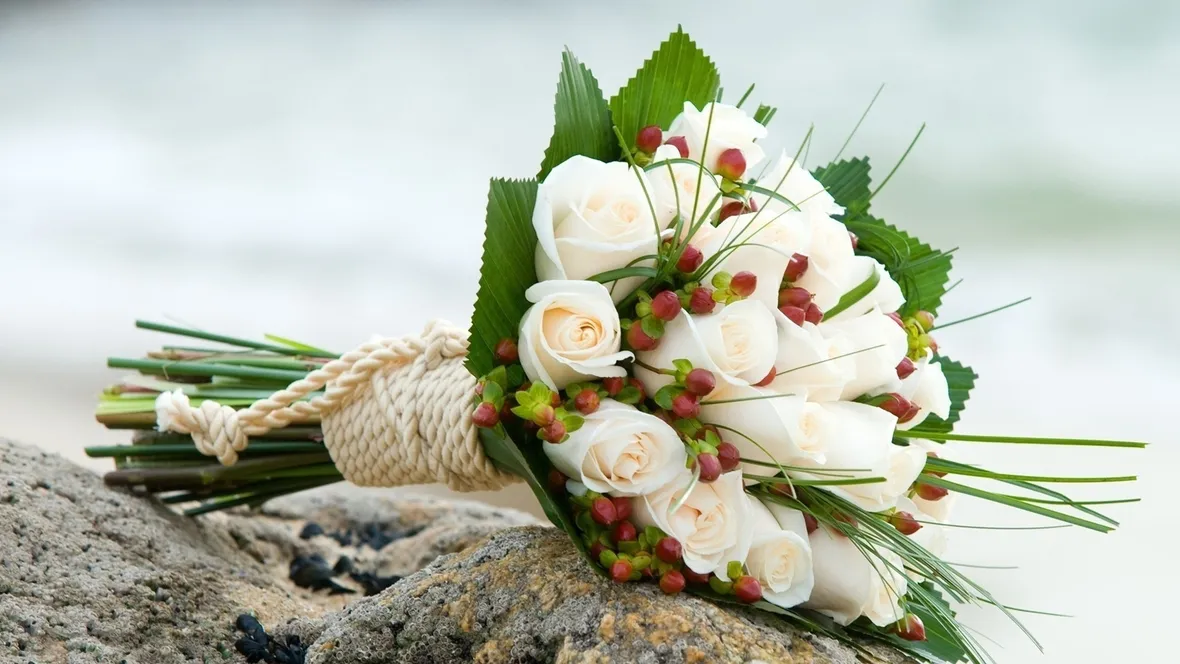 bouquet rose bianche