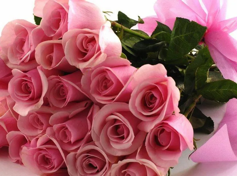 bouquet rose rosa