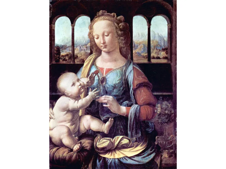 Madonna con garofano