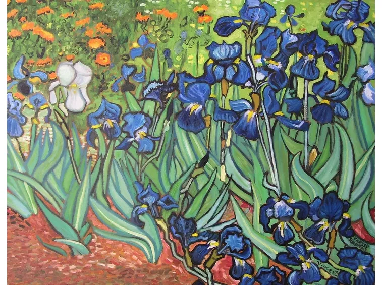 iris van gogh