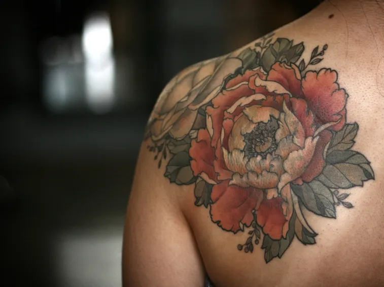 fiore di peonia