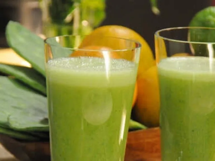 frullato sano di fichi d'India