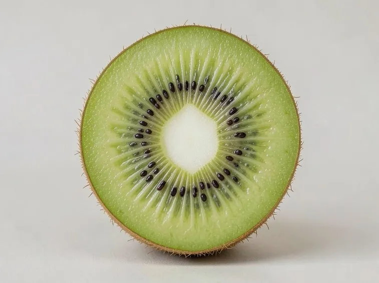 Il Kiwi: polpa verde con semini neri