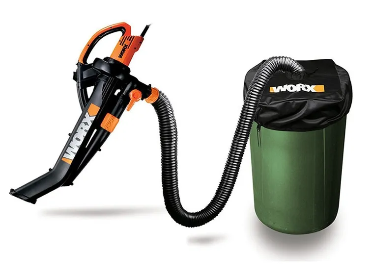aspirafoglie con bidone